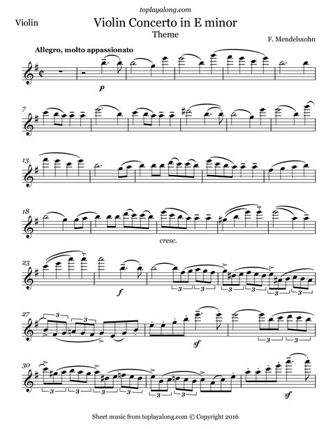  Concerto For Violin by Giuseppe Tartini